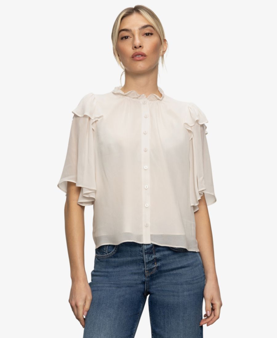 Женская шифоновая блузка Deja Vu Sanctuary, Light Oat
Женская шифоновая блузка Deja Vu Sanctuary, Light Oat