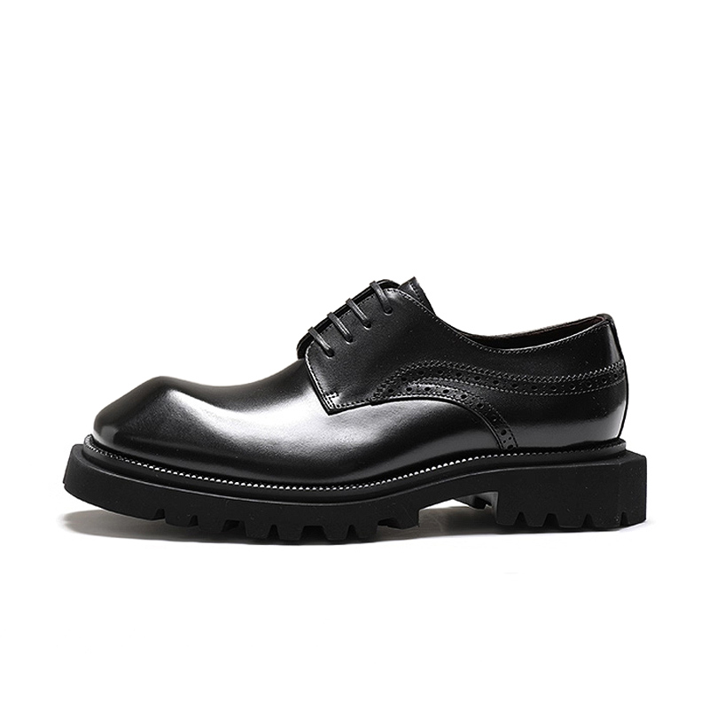 Повседневные кожаные туфли мужские Bansley, Black 
Повседневные кожаные туфли мужские Bansley, Black