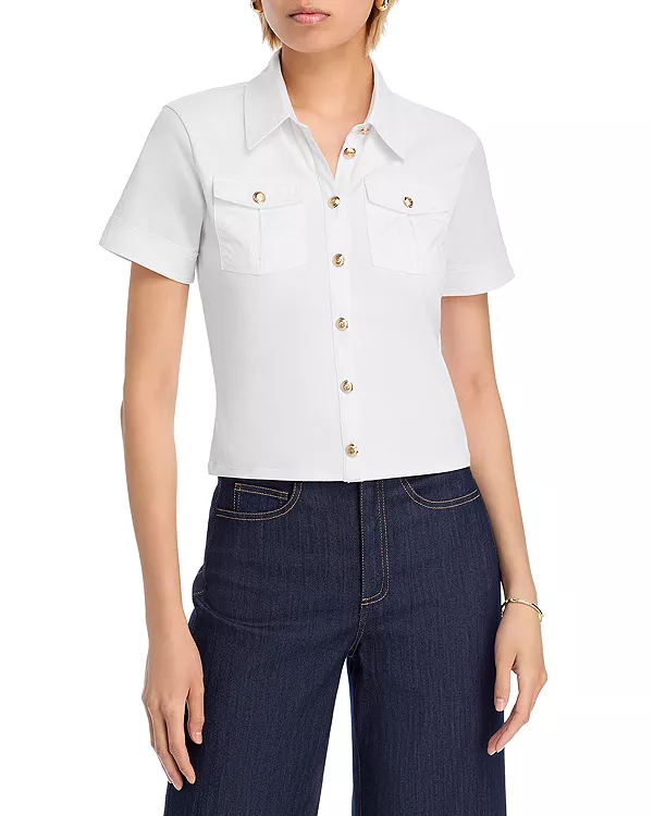 Рубашка Тианы Cinq À Sept, белый
Рубашка Тианы Cinq À Sept, белый