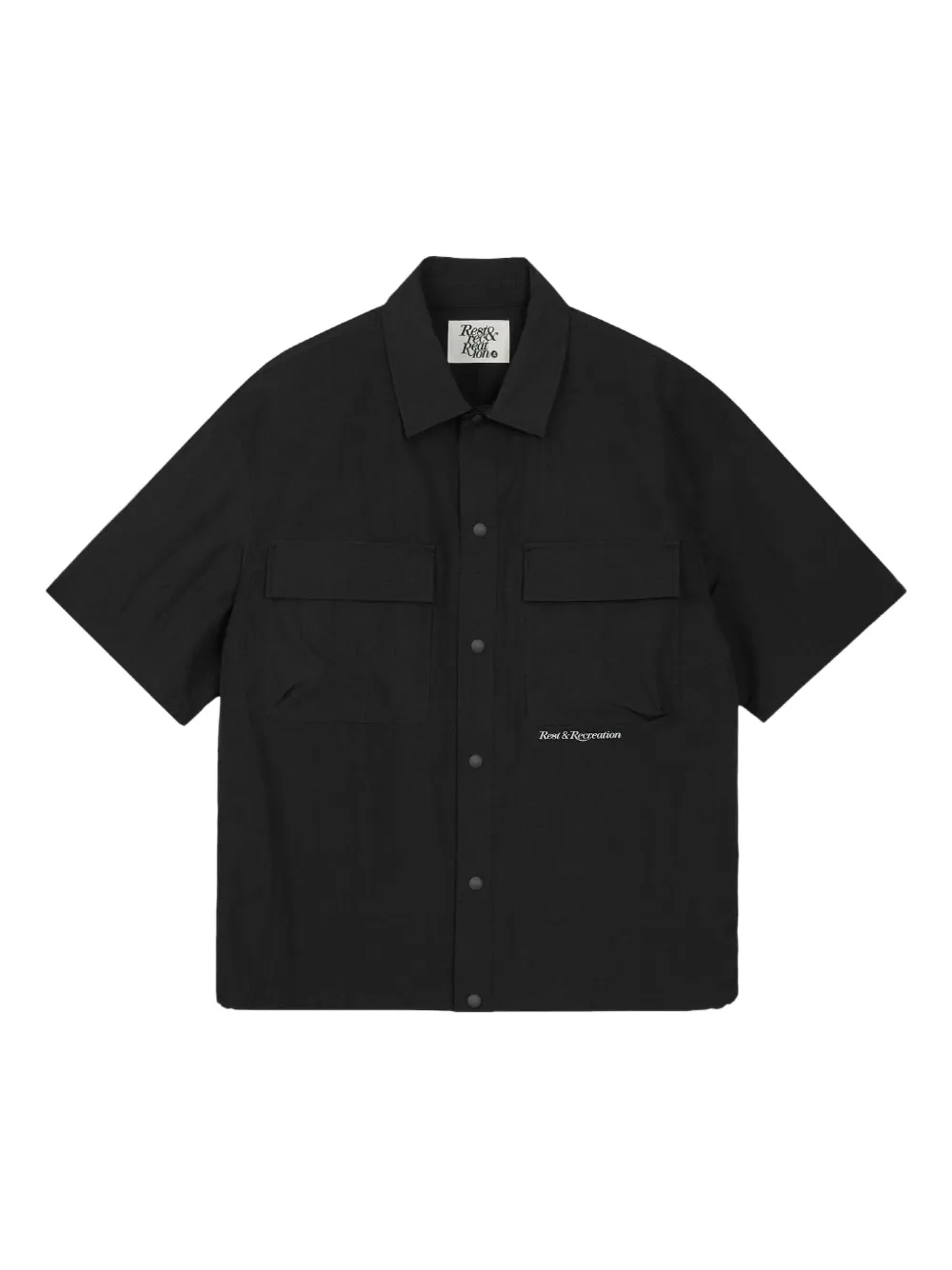 Рубашка с короткими рукавами Rest&Recreation, черный
Рубашка с короткими рукавами Rest&Recreation, черный