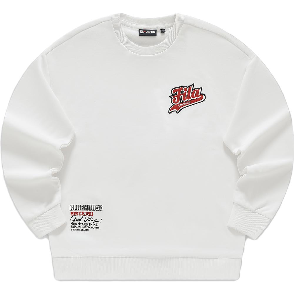 FILA FUSION Свитшот женский стандартный белый
FILA FUSION Свитшот женский стандартный белый