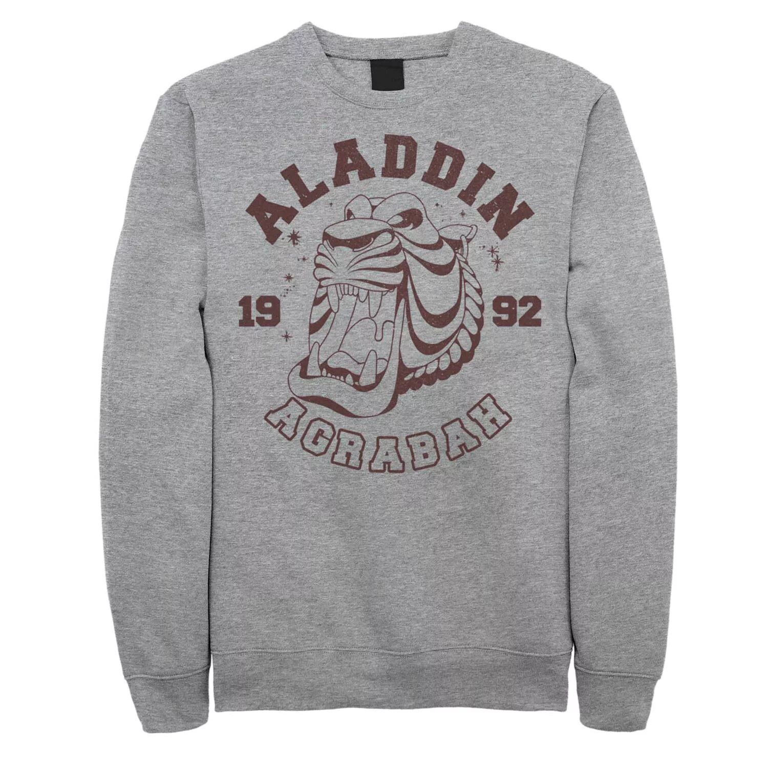 Флисовый свитшот из джерси Disney's Aladdin Agrabah Cave Of Wonders Licensed Character, серый 
Флисовый свитшот из джерси Disney's Aladdin Agrabah Cave Of Wonders Licensed Character, серый