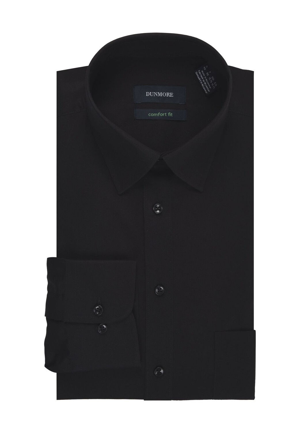 Рубашка деловая, комфортного кроя, мужская Dunmore, черный
Рубашка деловая, комфортного кроя, мужская Dunmore, черный
