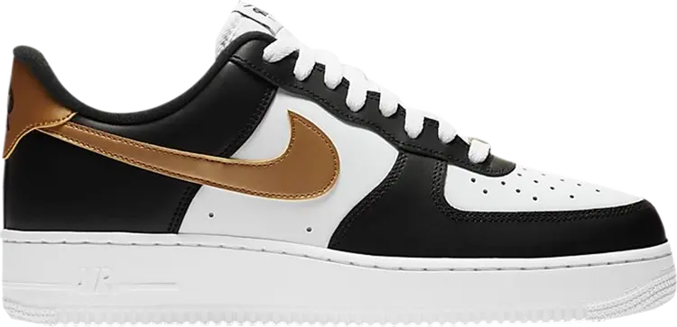 Кроссовки Nike Air Force 1 '07 'Black Gold', черный
Кроссовки Nike Air Force 1 '07 'Black Gold', черный