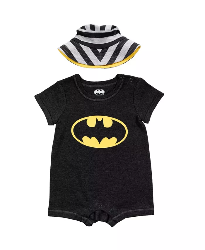 Комбинезон и панамка для мальчиков Baby Boys Batman, серый
Комбинезон и панамка для мальчиков Baby Boys Batman, серый