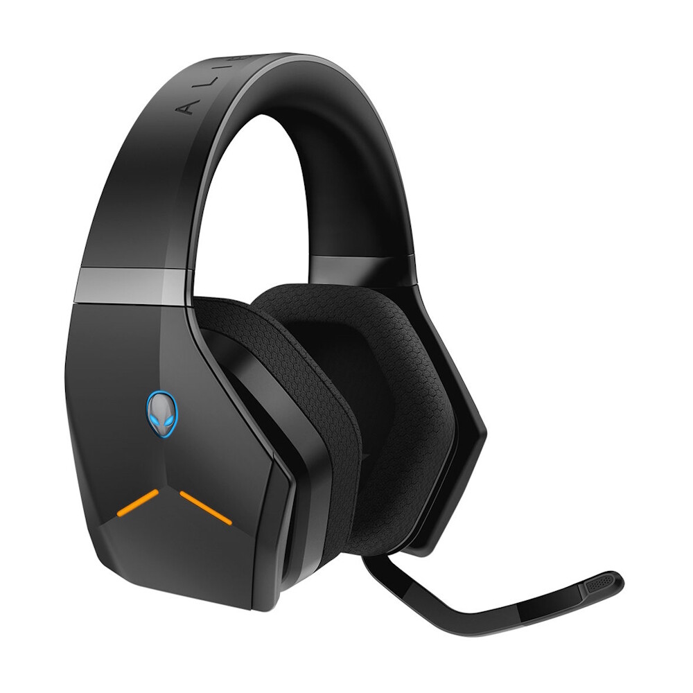 Беспроводная/проводная игровая гарнитура Alienware AW988, Черный
Беспроводная/проводная игровая гарнитура Alienware AW988, Черный