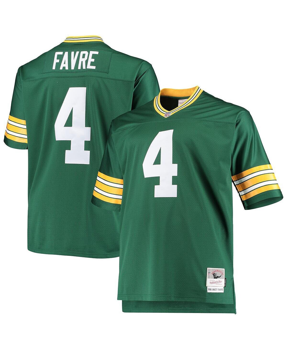 Мужская футболка brett favre green green bay packers big and tall 1996 года, копия джерси для пенсионеров Mitchell & Ness, зеленый
Мужская футболка brett favre green green bay packers big and tall 1996 года, копия джерси для пенсионеров Mitchell & Ness, зеленый
