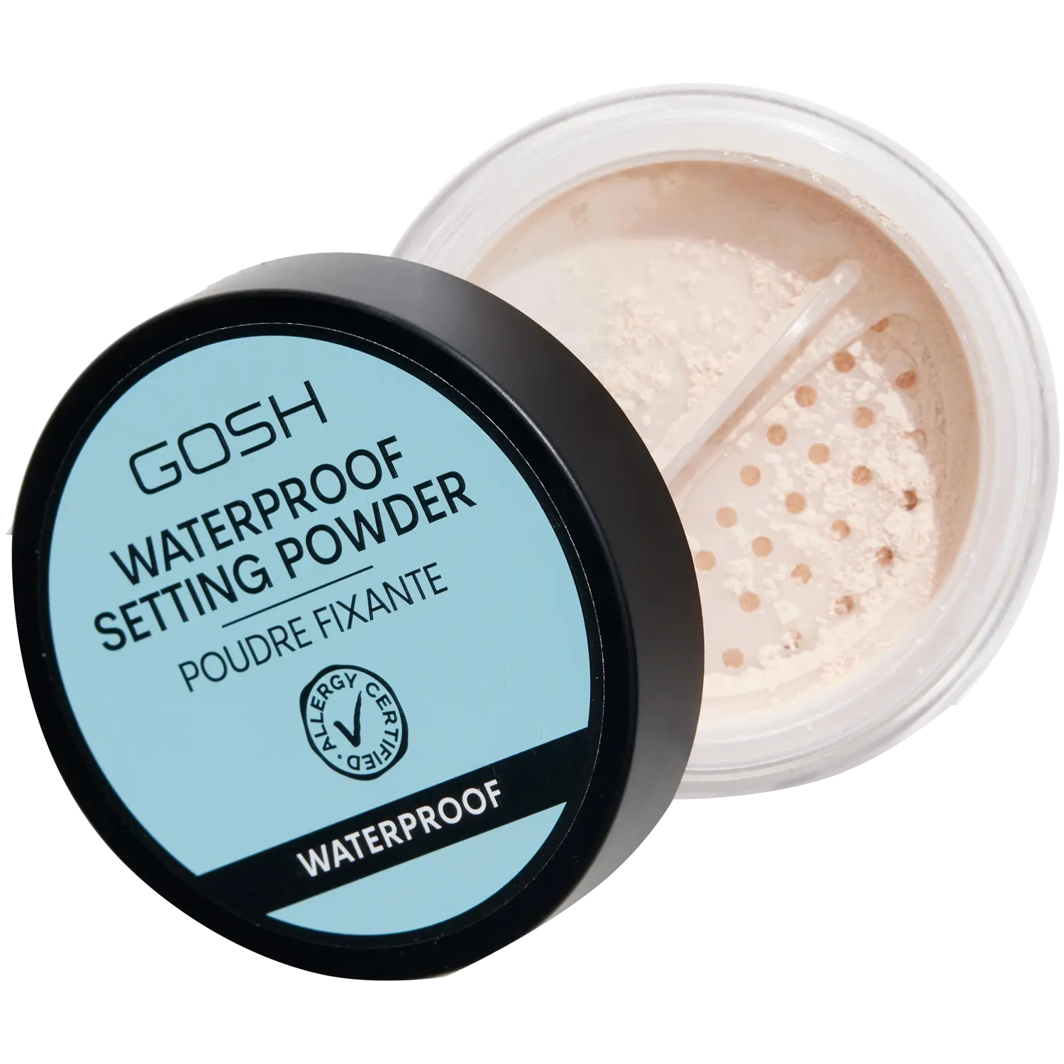 Gosh водостойкая фиксирующая пудра для лица, 7 г
Gosh водостойкая фиксирующая пудра для лица, 7 г