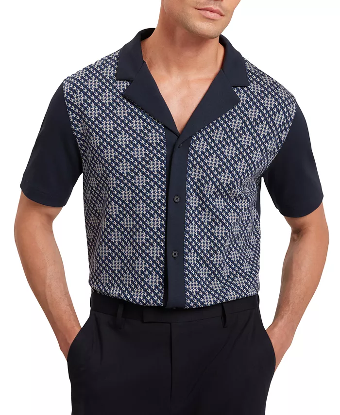 Мужская короткая рубашка Danlibe с узором аргайл Ted Baker, синий
Мужская короткая рубашка Danlibe с узором аргайл Ted Baker, синий