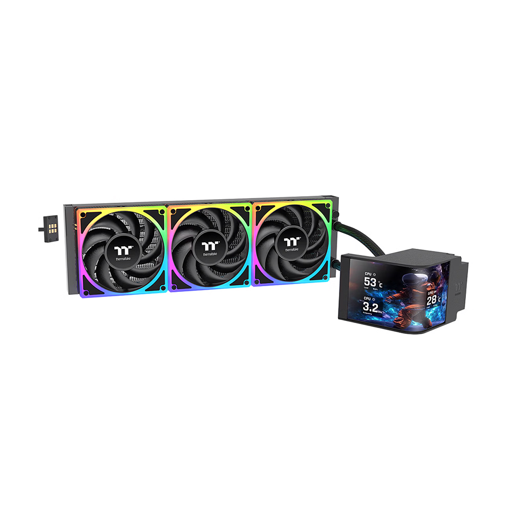 Система водяного охлаждения Thermaltake MAGCurve 360 Ultra ARGB, черный
Система водяного охлаждения Thermaltake MAGCurve 360 Ultra ARGB, черный