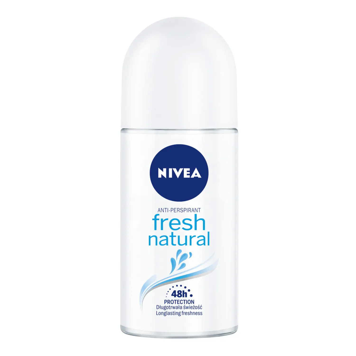 Nivea Fresh Natural женский шариковый антиперспирант, 50 мл
Nivea Fresh Natural женский шариковый антиперспирант, 50 мл