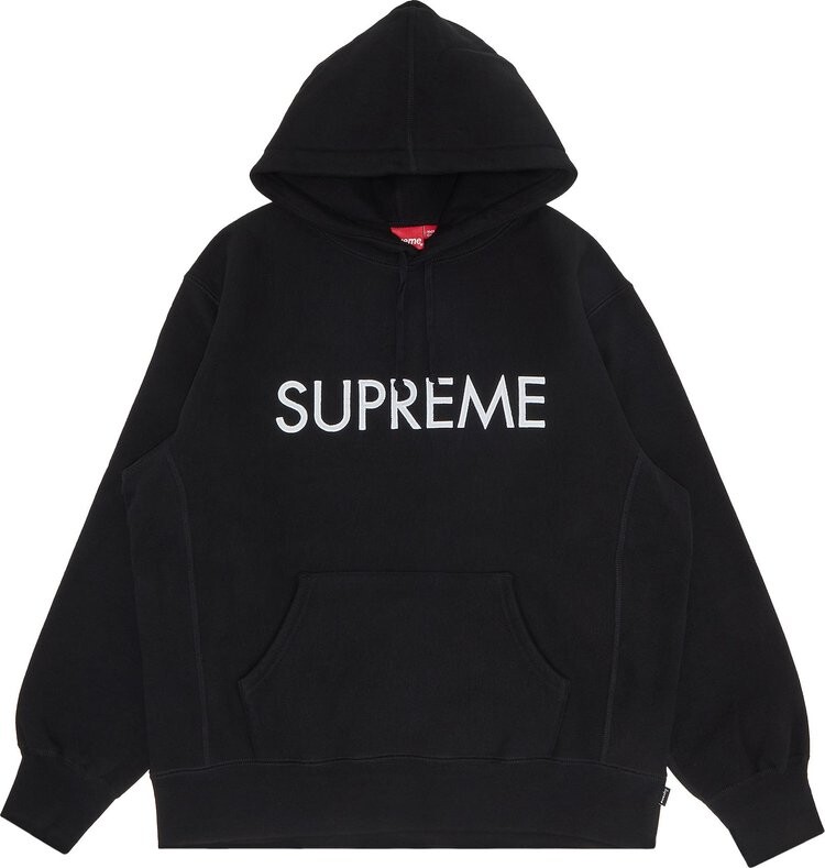 Толстовка Supreme Capital Hooded Sweatshirt 'Black', черный
Толстовка Supreme Capital Hooded Sweatshirt 'Black', черный