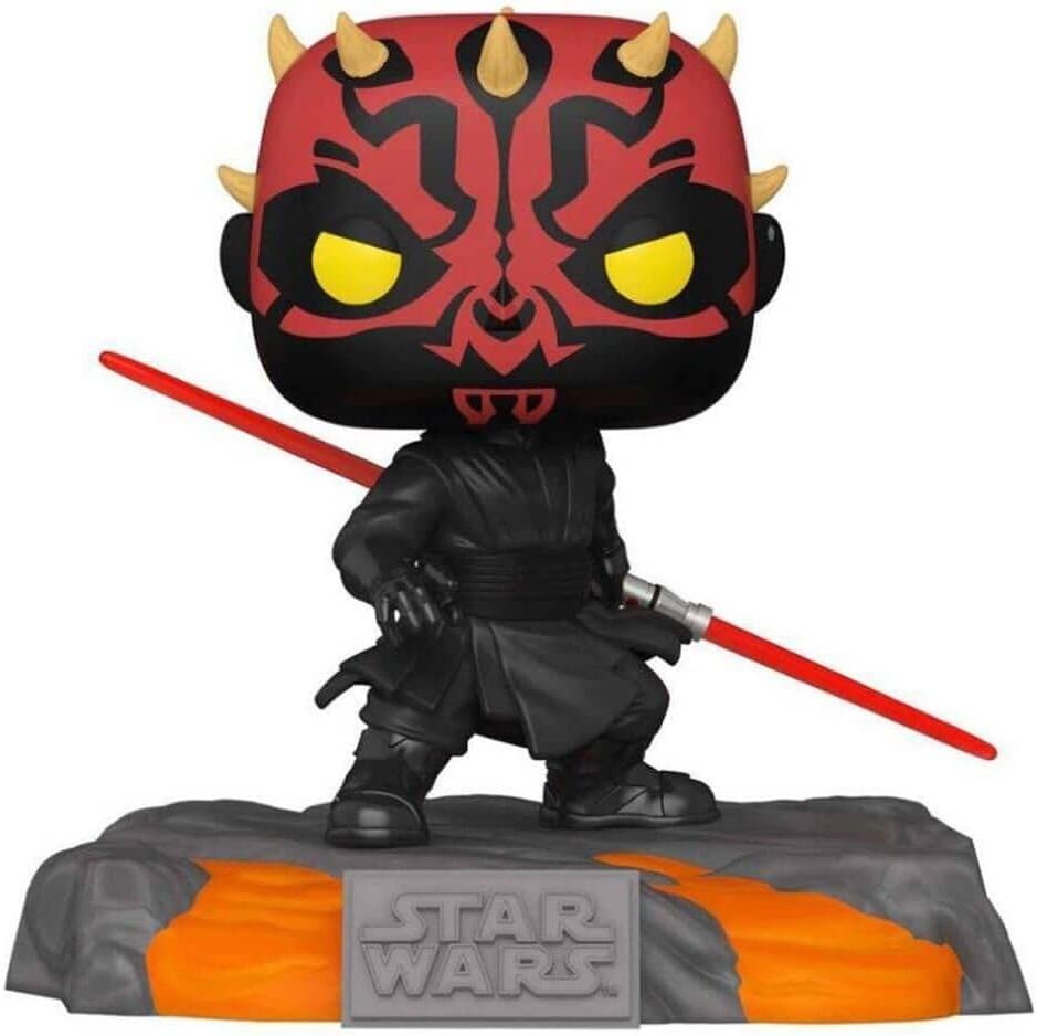 Фигурка Funko POP Star Wars - Red Saber Series: Darth Maul Glow Deluxe Pop! Vinyl
Фигурка Funko POP Star Wars - Red Saber Series: Darth Maul Glow Deluxe Pop! Vinyl