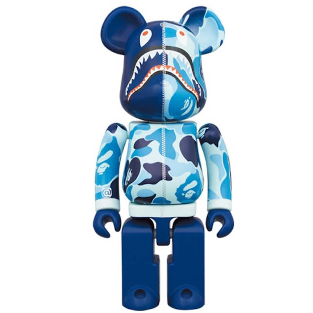 Фигурка виниловая Bearbrick x BAPE ABC Camo Shark Chogokin 200%, синий
Фигурка виниловая Bearbrick x BAPE ABC Camo Shark Chogokin 200%, синий