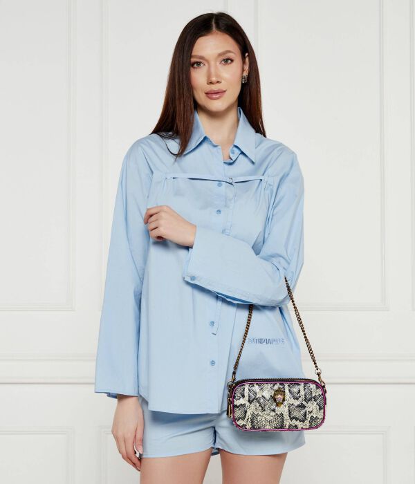 Кожаная сумка через плечо Kensington Kurt Geiger, мультиколор
Кожаная сумка через плечо Kensington Kurt Geiger, мультиколор