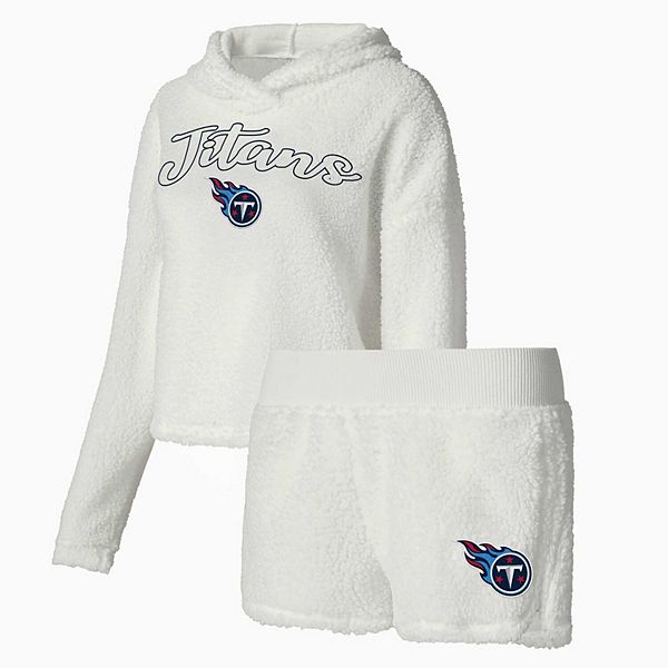 Женский спортивный набор concepts sport white tennessee titans: флисовая толстовка и шорты для сна Unbranded
Женский спортивный набор concepts sport white tennessee titans: флисовая толстовка и шорты для сна Unbranded