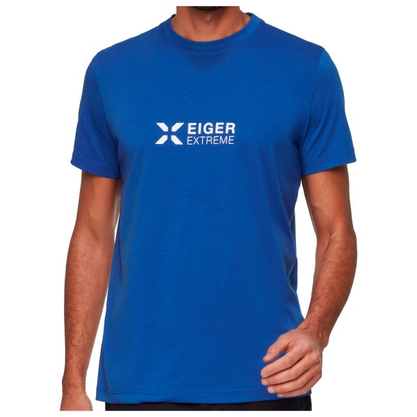 Футболка с логотипом Eiger - функциональная футболка Mammut, синий 
Футболка с логотипом Eiger - функциональная футболка Mammut, синий