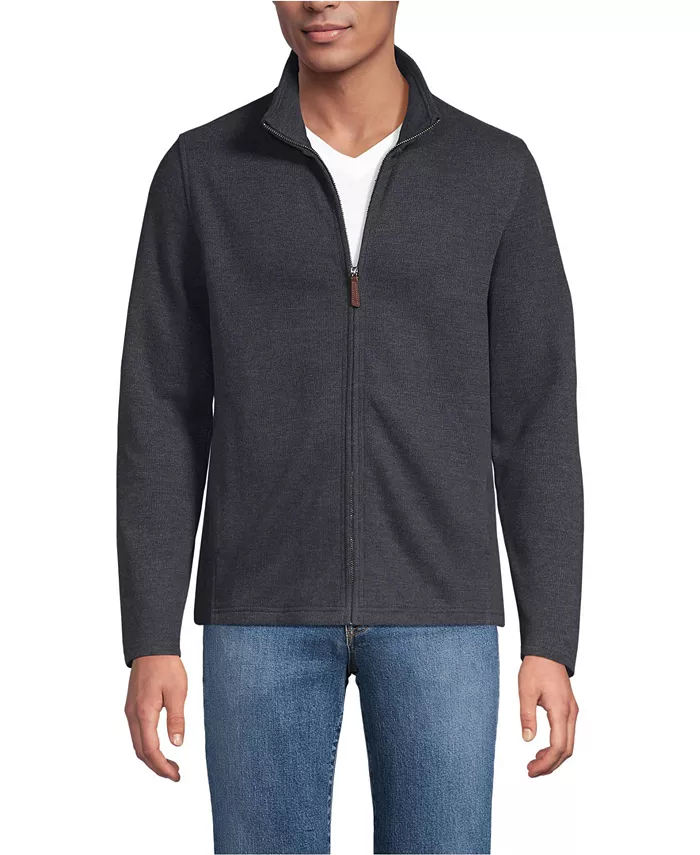 Мужской кардиган Bedford Rib на молнии Lands' End, черный
Мужской кардиган Bedford Rib на молнии Lands' End, черный