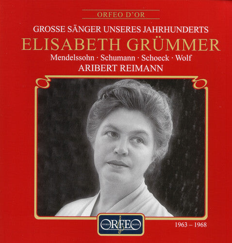 CD диск Grummer / Reimann: Great Singers of the Century (1963-1968)
CD диск Grummer / Reimann: Great Singers of the Century (1963-1968)