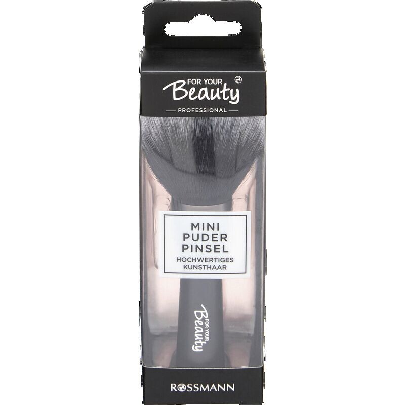 Профессиональная мини-кисть для пудры For Your Beauty, 1 шт.
Профессиональная мини-кисть для пудры For Your Beauty, 1 шт.