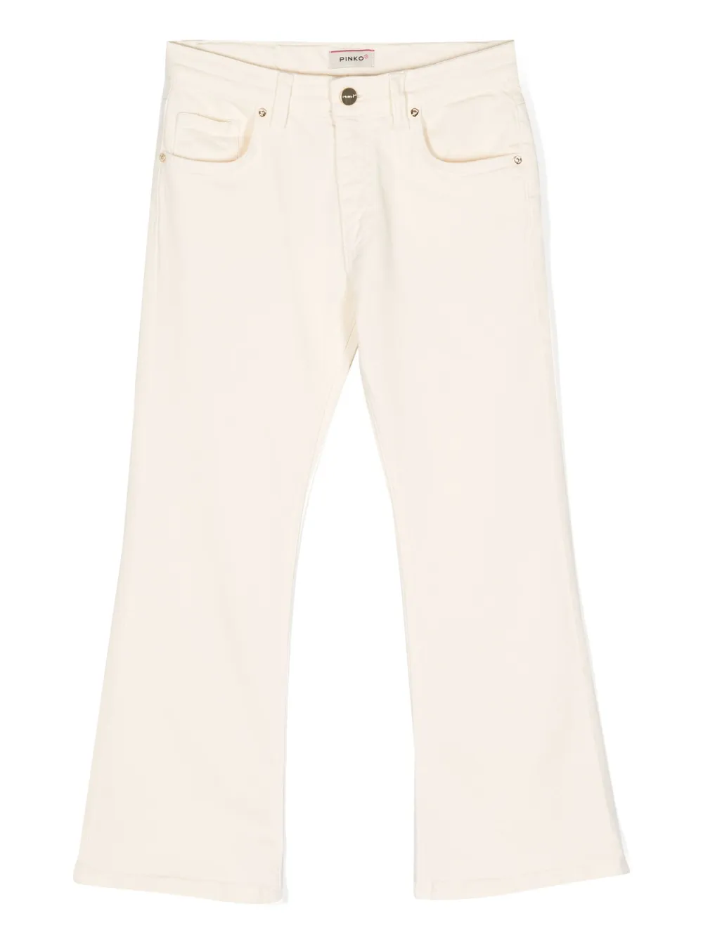 Прямые брюки с пятью карманами Pinko Kids, нейтральный
Прямые брюки с пятью карманами Pinko Kids, нейтральный