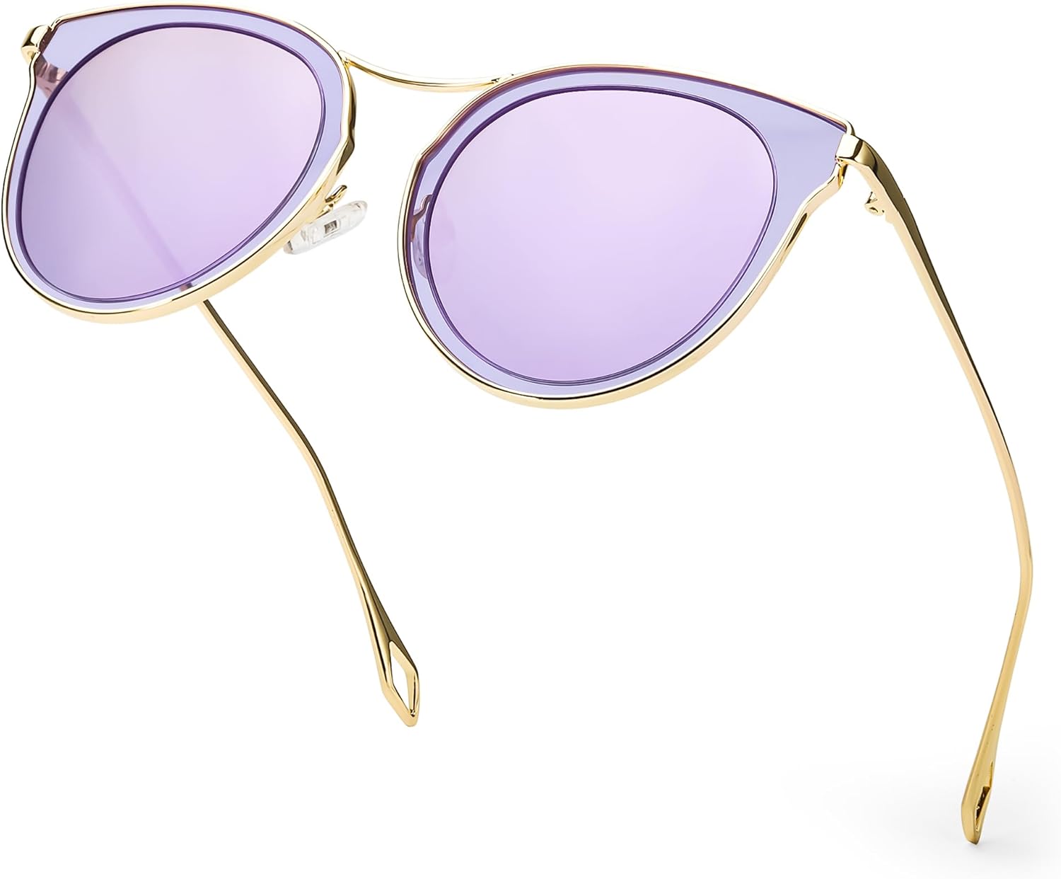 SIPHEW Женские большие солнцезащитные очки «кошачий глаз» с зеркальными линзами и поляризацией - модные большие очки с защитой от УФ-излучения UV400 для женщин, S2-gold Purple Cateye Sunglasses
SIPHEW Женские большие солнцезащитные очки «кошачий глаз» с зеркальными линзами и поляризацией - модные большие очки с защитой от УФ-излучения UV400 для женщин, S2-gold Purple Cateye Sunglasses