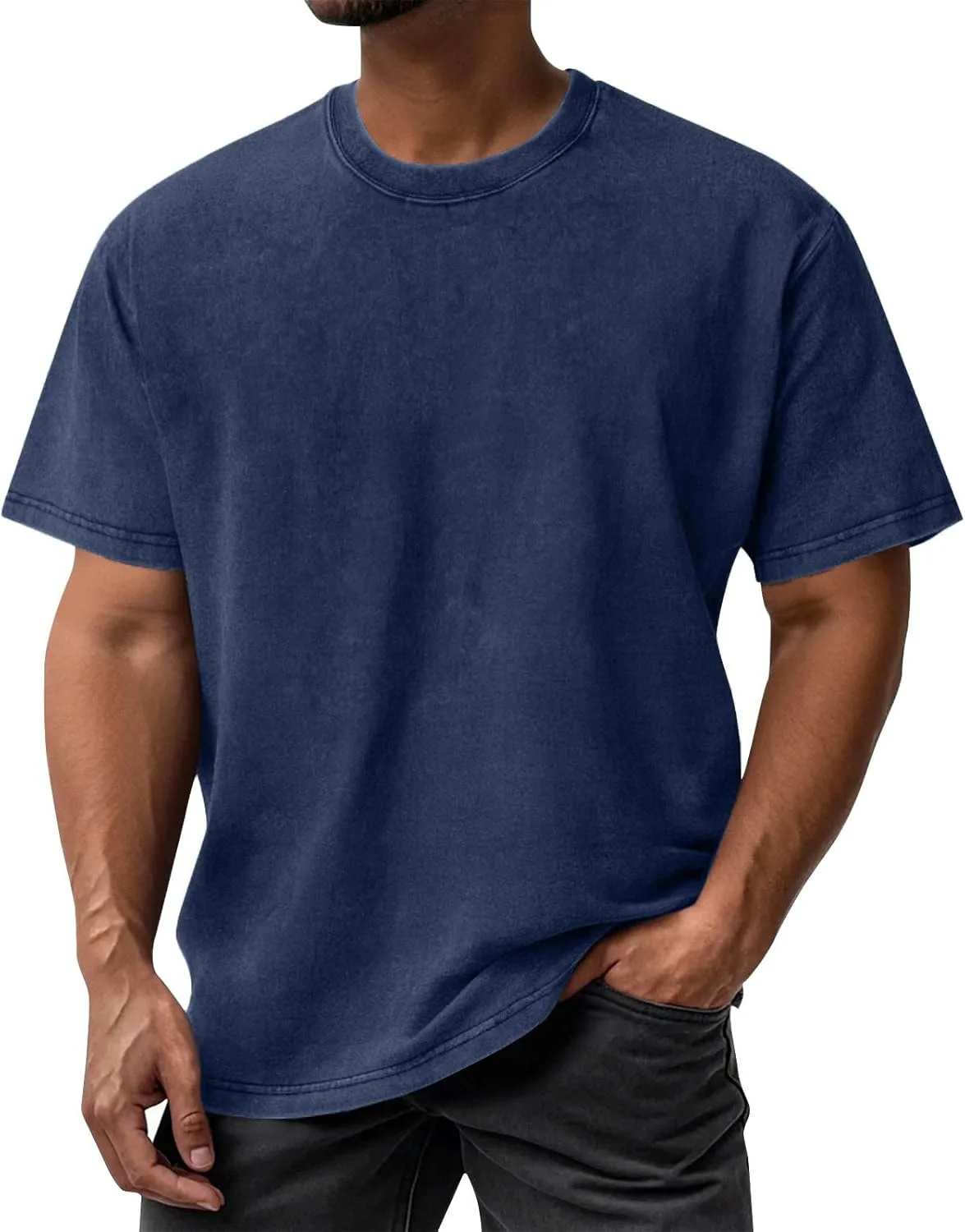 Футболка Vintage Oversized для мужчин, классический крой, короткий рукав GAANBODI
Футболка Vintage Oversized для мужчин, классический крой, короткий рукав GAANBODI