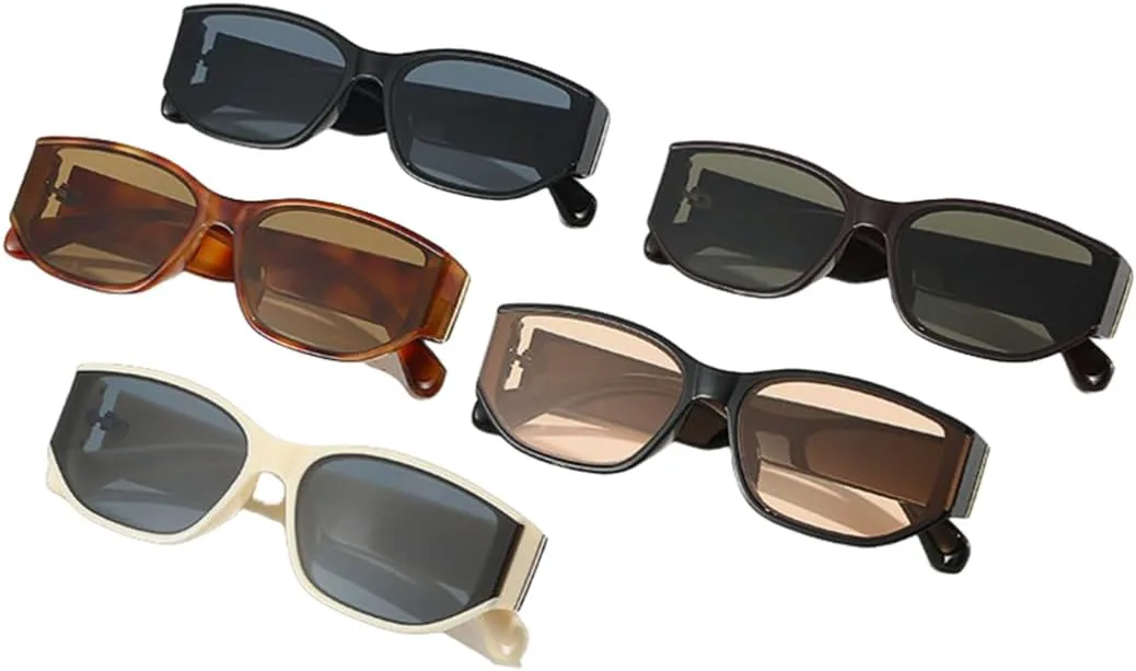 Винтажные солнцезащитные очки для женщин, классические женские очки, мужские солнцезащитные очки UV400, стиль стимпанк, для активного отдыха VVTWSSW, Black-black
Винтажные солнцезащитные очки для женщин, классические женские очки, мужские солнцезащитные очки UV400, стиль стимпанк, для активного отдыха VVTWSSW, Black-black