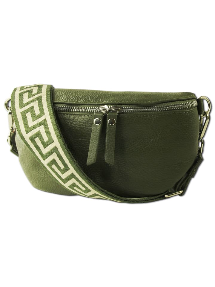 Наплечная сумка Toscanto Gürteltasche Leder grün, mehrfarbig ca. 25cm 
Наплечная сумка Toscanto Gürteltasche Leder grün, mehrfarbig ca. 25cm