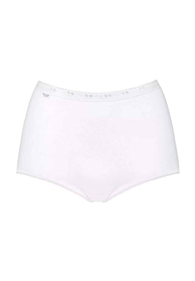 Трусы с высокой талией простые Sloggi, белый
Трусы с высокой талией простые Sloggi, белый