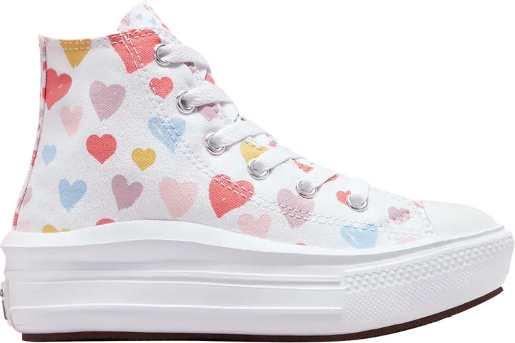 Кроссовки Converse Chuck Taylor All Star Move High PS Always On Hearts, белый, Белый;серый, Кроссовки Converse Chuck Taylor All Star Move High PS Always On Hearts, белый
Кроссовки Converse Chuck Taylor All Star Move High PS Always On Hearts, белый, Белый;серый, Кроссовки Converse Chuck Taylor All Star Move High PS Always On Hearts, белый