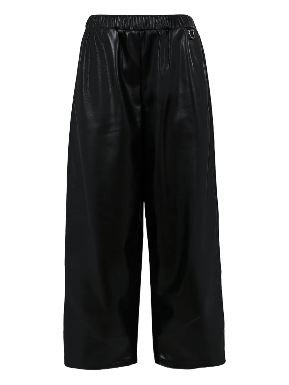 Брюки с эластичной талией John Richmond Junior, черный 
Брюки с эластичной талией John Richmond Junior, черный