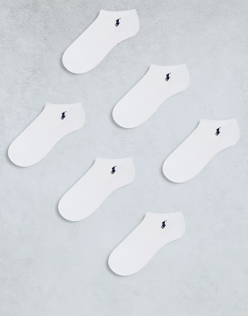 Набор из 6 пар носков Polo Ralph Lauren с логотипом белого цвета
Набор из 6 пар носков Polo Ralph Lauren с логотипом белого цвета