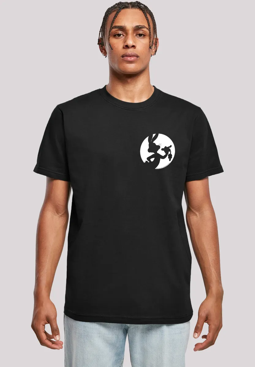 F4NT4STIC Футболка "Looney Tunes Bugs Bunny Silhouette с принтом на груди", принт, черный
F4NT4STIC Футболка "Looney Tunes Bugs Bunny Silhouette с принтом на груди", принт, черный