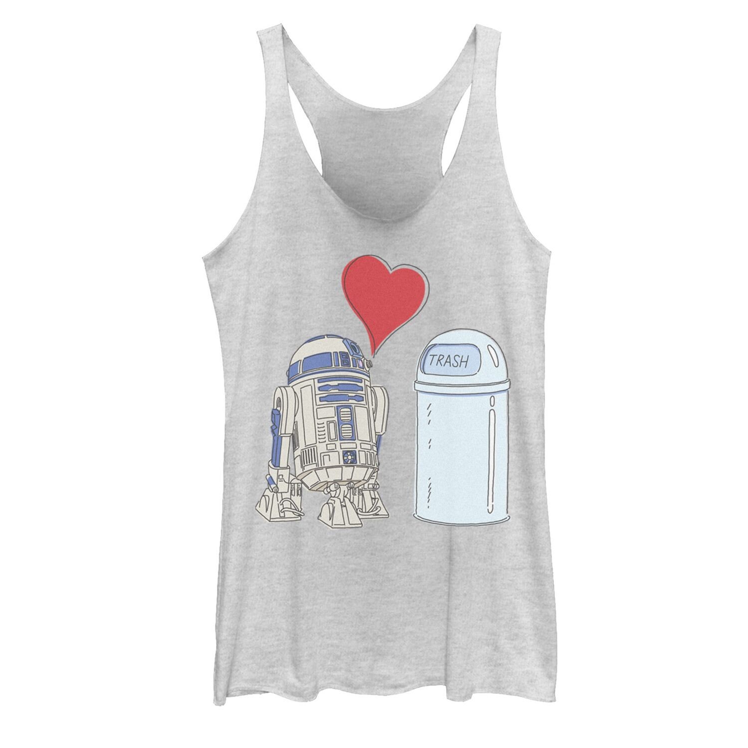 Майка для юниоров Star Wars R2-D2 Loves Trash Can Licensed Character
Майка для юниоров Star Wars R2-D2 Loves Trash Can Licensed Character