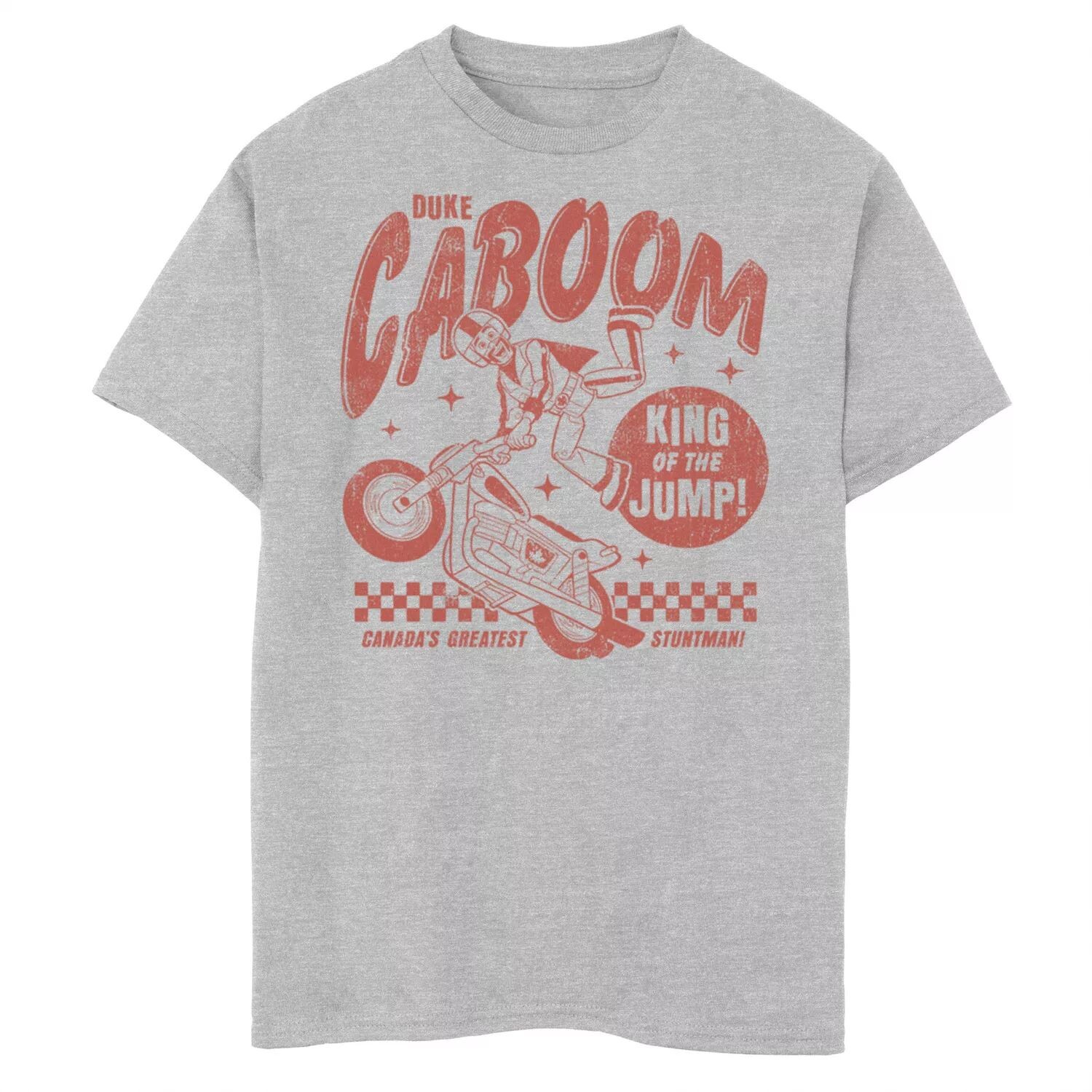 Футболка с рисунком «Дюк Кабум, величайший каскадер» для мальчиков 8–20 лет, Disney/Pixar Disney / Pixar 
Футболка с рисунком «Дюк Кабум, величайший каскадер» для мальчиков 8–20 лет, Disney/Pixar Disney / Pixar