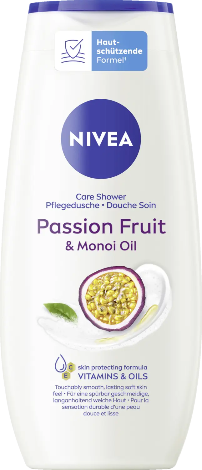 Гель для душа NIVEA Pflegedusche Passion Fruit & Monoi Oil
Гель для душа NIVEA Pflegedusche Passion Fruit & Monoi Oil