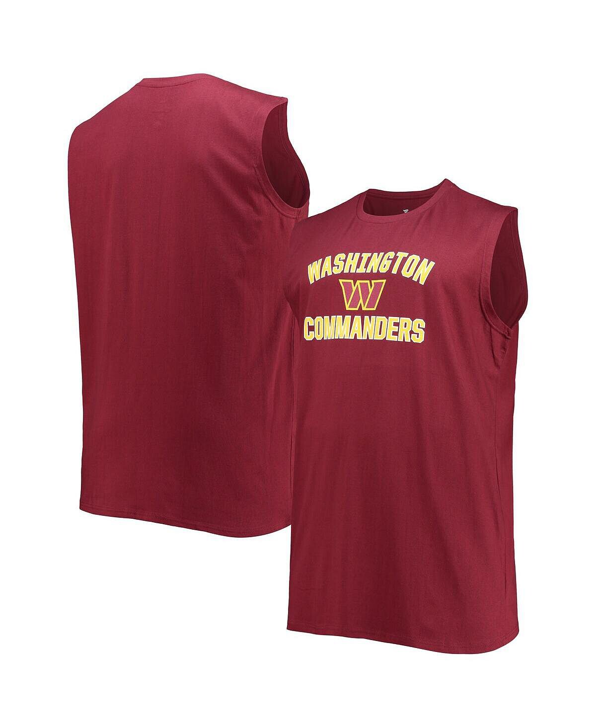 Мужская брендовая бордовая майка big and tall washington commanders heart 'n' soul muscle Fanatics
Мужская брендовая бордовая майка big and tall washington commanders heart 'n' soul muscle Fanatics