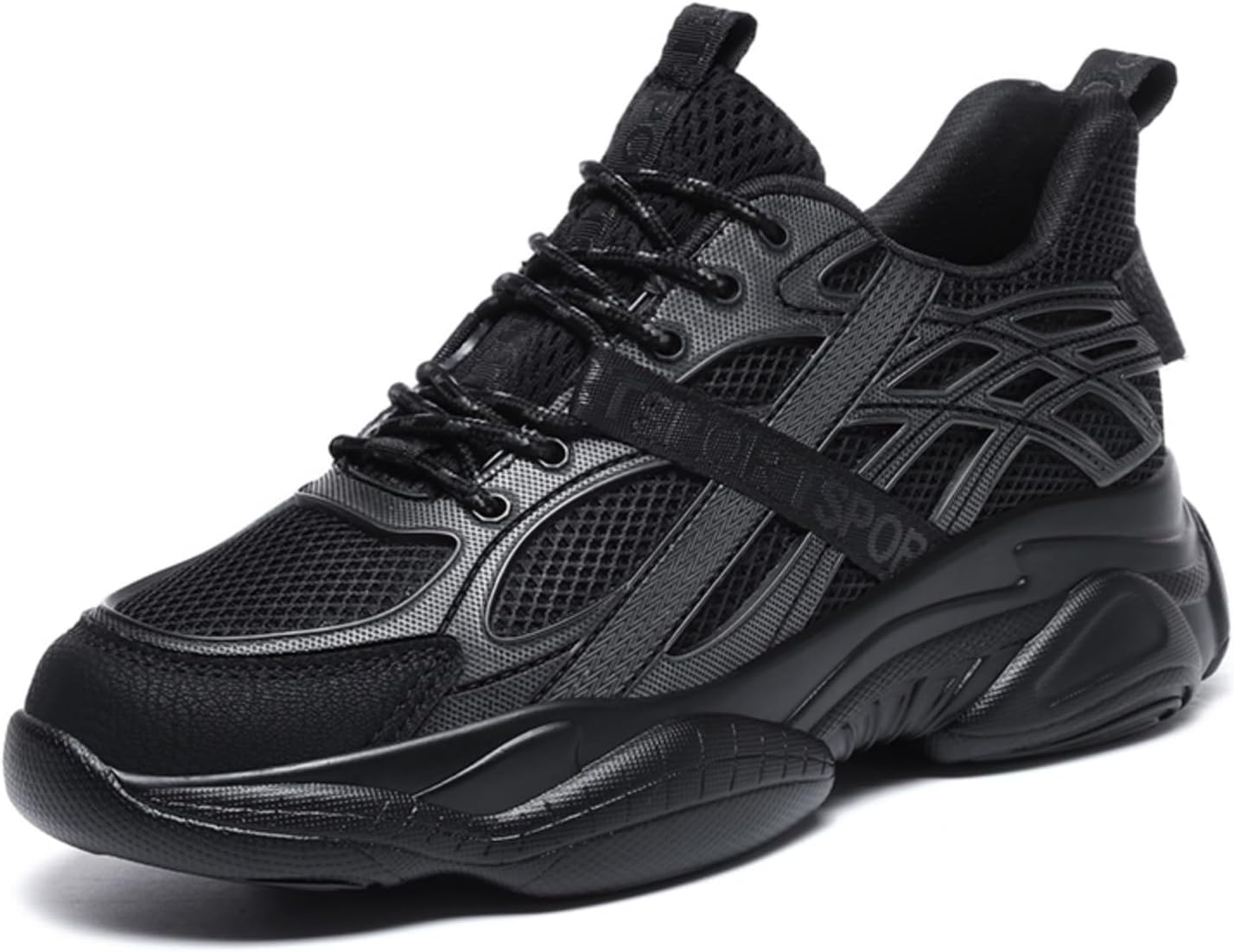 Мужские стильные массивные кроссовки 'Dad Shoes', дышащие сетчатые повседневные кроссовки с амортизированной подошвой, идеально подходят для ежедневной носки и уличного стиля Aokisx, черный
Мужские стильные массивные кроссовки 'Dad Shoes', дышащие сетчатые повседневные кроссовки с амортизированной подошвой, идеально подходят для ежедневной носки и уличного стиля Aokisx, черный
