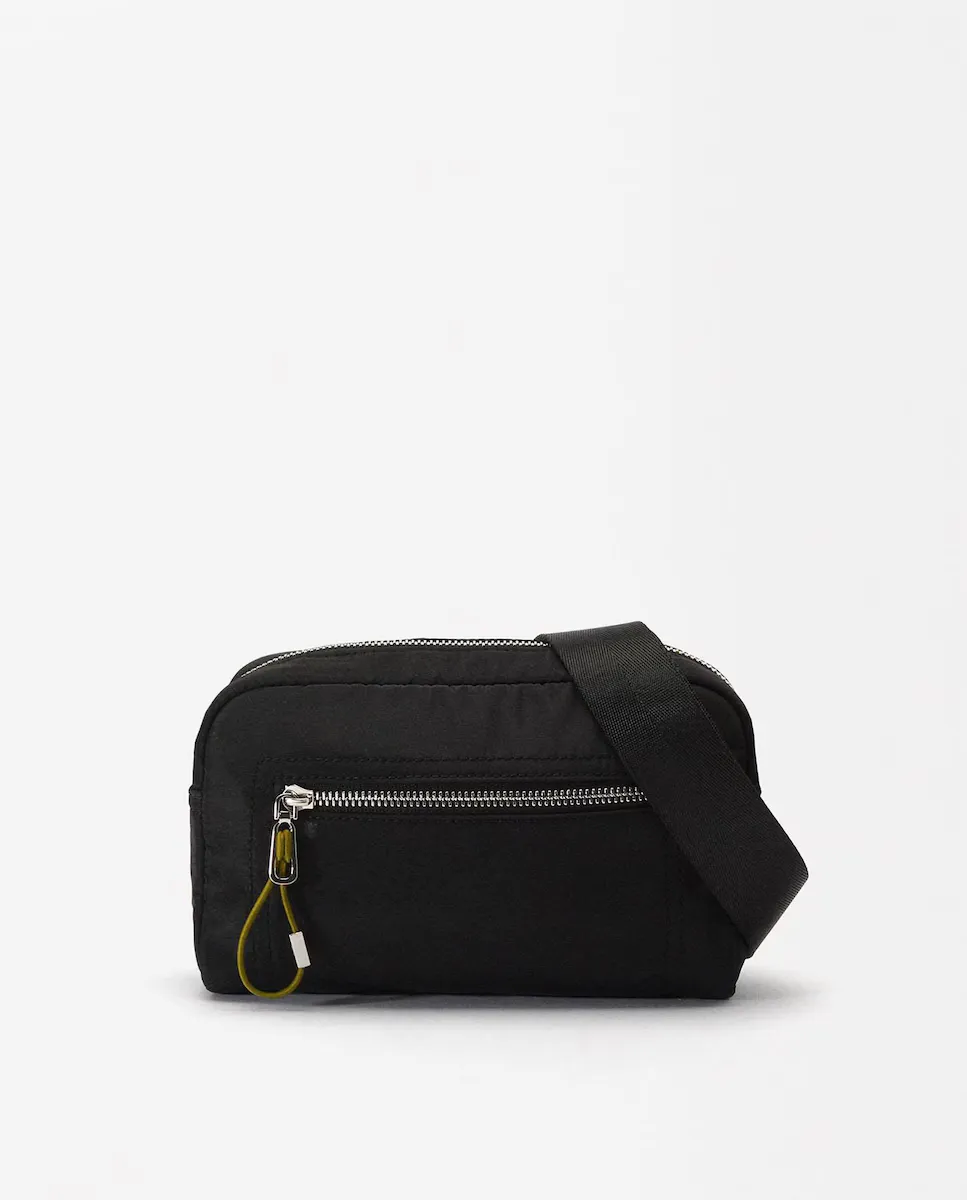 Женская сумка через плечо с застежкой-молнией и прочным внешним карманом Parfois, черный
Женская сумка через плечо с застежкой-молнией и прочным внешним карманом Parfois, черный