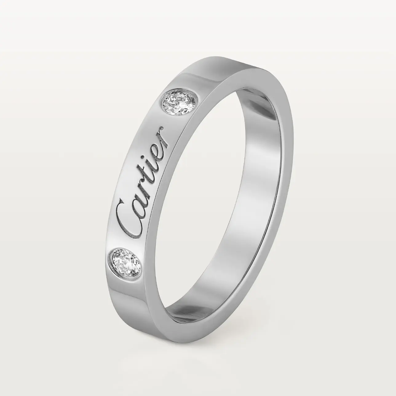 Кольцо Cartier C de Cartier Wedding, платина/бриллианты
Кольцо Cartier C de Cartier Wedding, платина/бриллианты