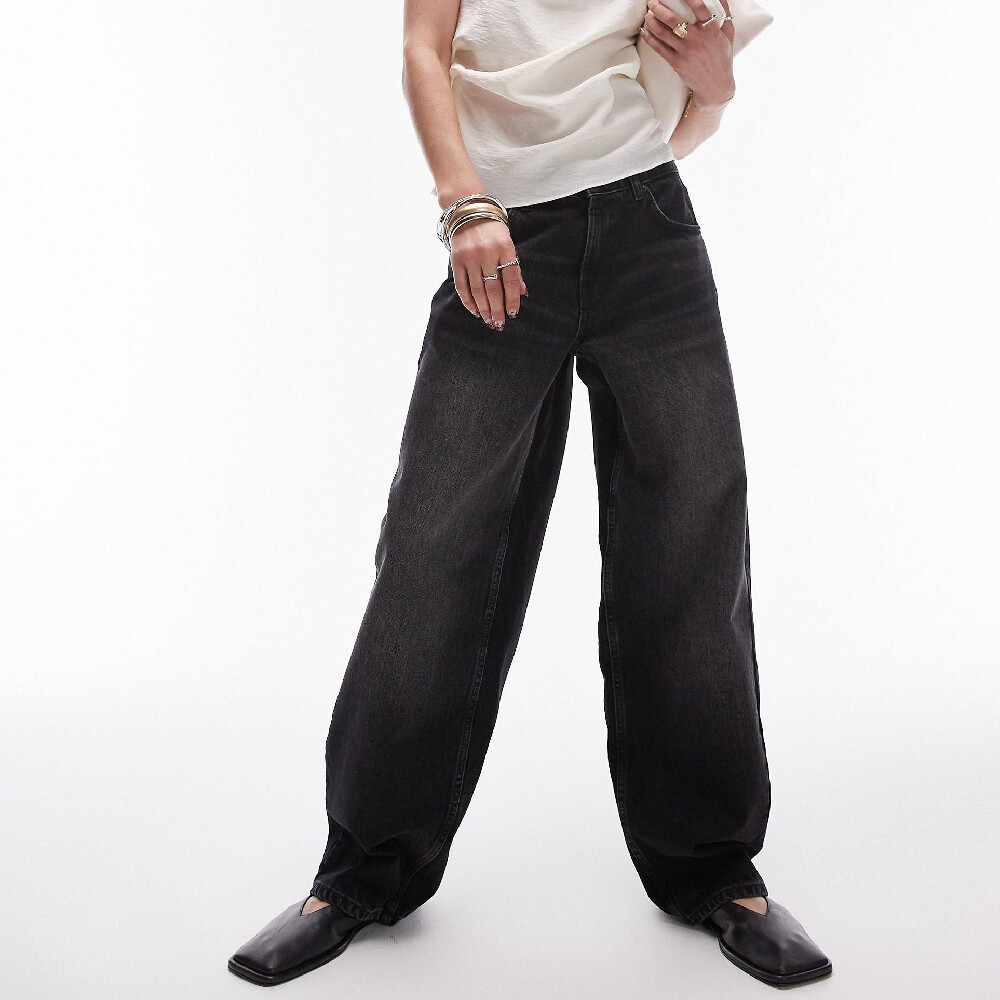 Джинсы Topshop cinch back, черный
Джинсы Topshop cinch back, черный