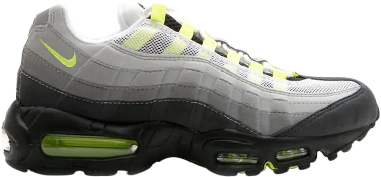 Кроссовки Nike Air Max 95 Classic 'History of Air - Neon', серый
Кроссовки Nike Air Max 95 Classic 'History of Air - Neon', серый