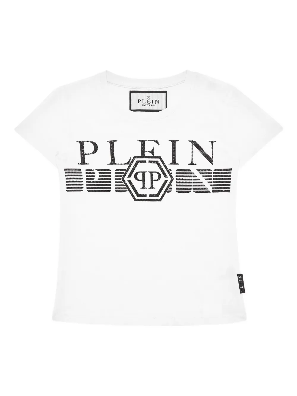 Футболка с декорированным логотипом Philipp Plein Junior, белый
Футболка с декорированным логотипом Philipp Plein Junior, белый