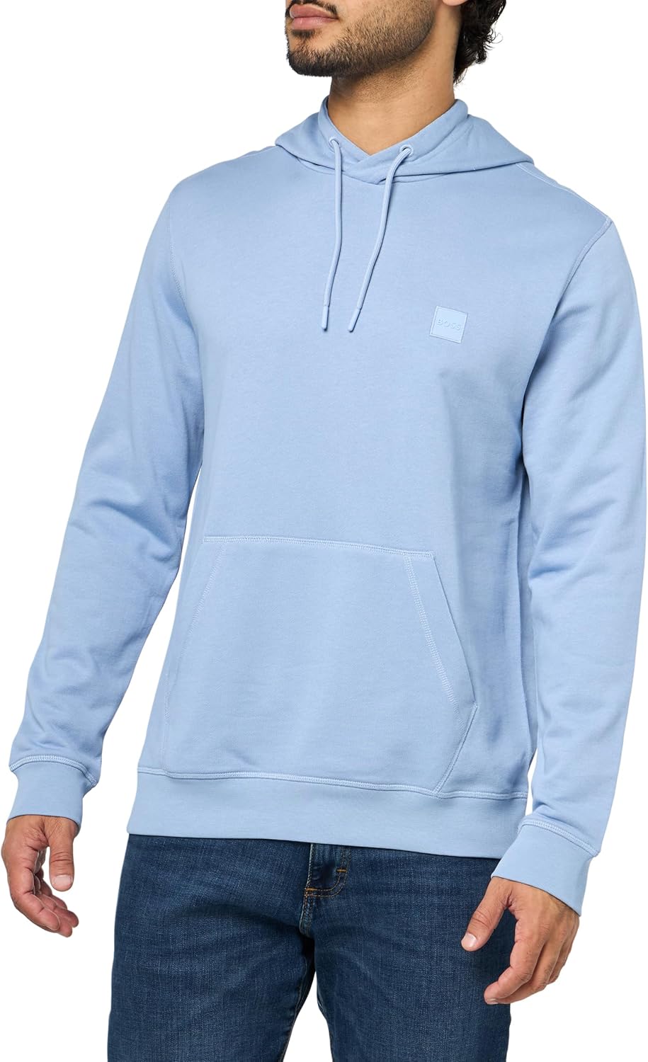 Толстовка с капюшоном BOSS, мужская, с логотипом-аппликацией, из френч-терри, хлопковая, Forever Blue
Толстовка с капюшоном BOSS, мужская, с логотипом-аппликацией, из френч-терри, хлопковая, Forever Blue