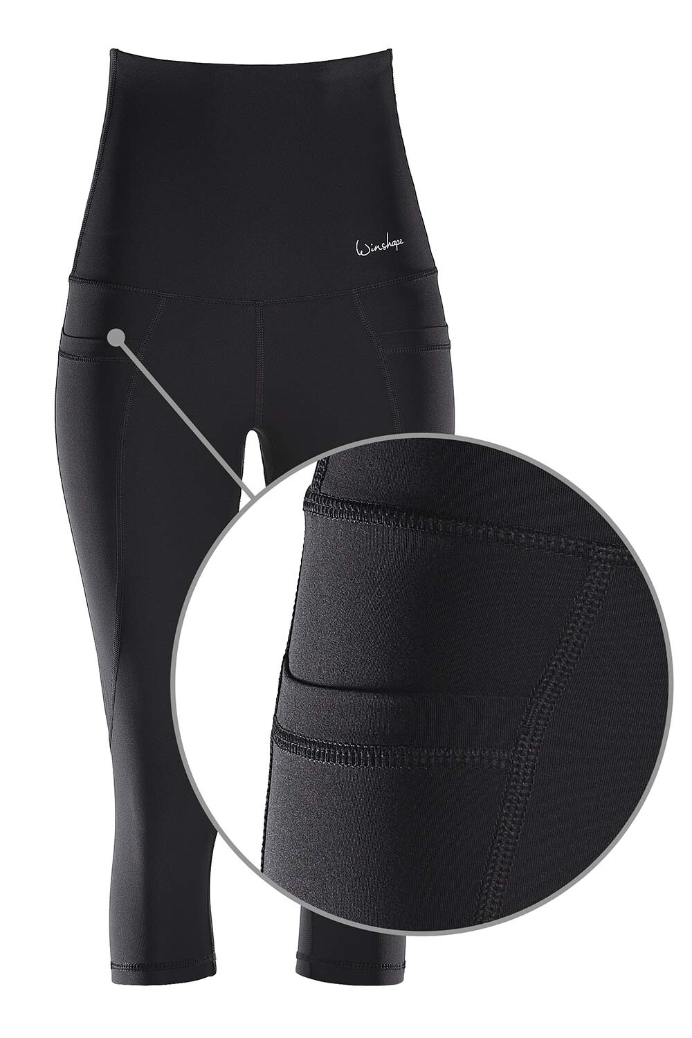 Спортивные леггинсы Winshape Functional Power Shape High Waist 3/4 Tights mit drei Taschen HWL214, черный
Спортивные леггинсы Winshape Functional Power Shape High Waist 3/4 Tights mit drei Taschen HWL214, черный