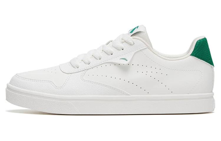 Антискользящие износостойкие низкие кеды для скейтбординга Anta Basic мужские бело-зеленые
Антискользящие износостойкие низкие кеды для скейтбординга Anta Basic мужские бело-зеленые