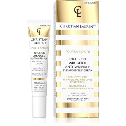 Cl Infusion 24K Gold Крем против морщин для глаз и век 20 мл, Christian Laurent
Cl Infusion 24K Gold Крем против морщин для глаз и век 20 мл, Christian Laurent