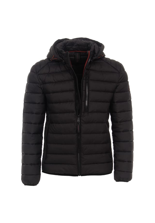 Куртка легкая зимняя стеганая со съемным капюшоном Casamoda, черный
Куртка легкая зимняя стеганая со съемным капюшоном Casamoda, черный