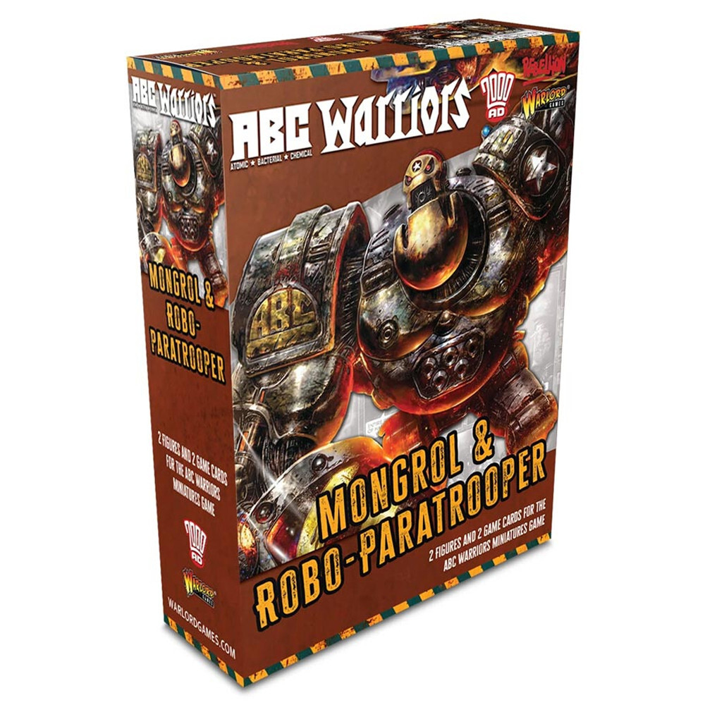Миниатюра Warlord Games ABC Warriors: Mongrol & Robo-Paratrooper
Миниатюра Warlord Games ABC Warriors: Mongrol & Robo-Paratrooper